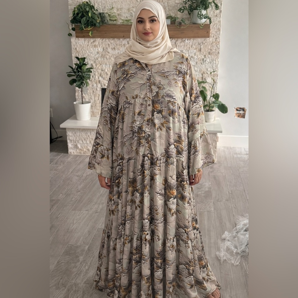 Floral Long Sleeve Dress